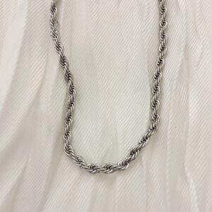 Ατσάλινη Αλυσίδα Cailin Silver