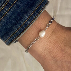 Ατσάλινο Βραχιόλι Elexis Silver