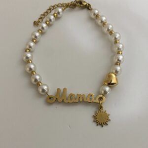 Ατσάλινο Βραχιόλι Μαμά Sun