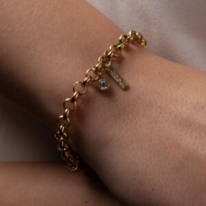 Ατσάλινο Βραχιόλι Stras