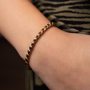 Ατσάλινο Βραχιόλι Luna