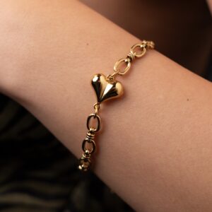 Ατσάλινο Βραχιόλι Amora