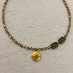 Ατσάλινο Κολιέ Earth Glow