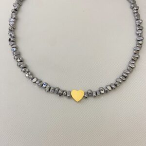 Ατσάλινο Κολιέ Tiny Heart