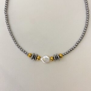 Ατσάλινο Κολιέ Dion