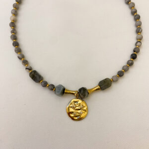 Ατσάλινο Κολιέ Iris