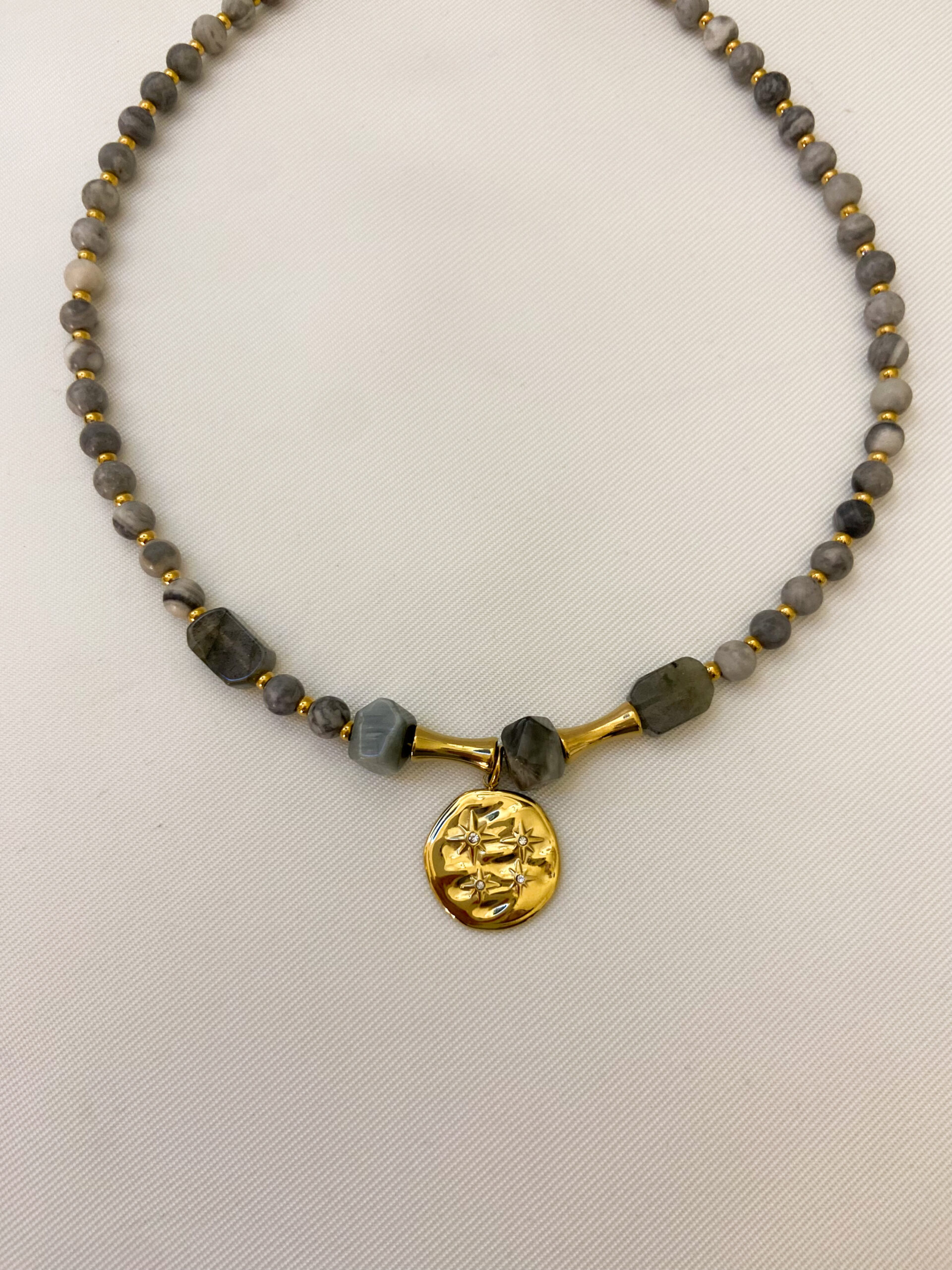 Ατσάλινο Κολιέ Iris