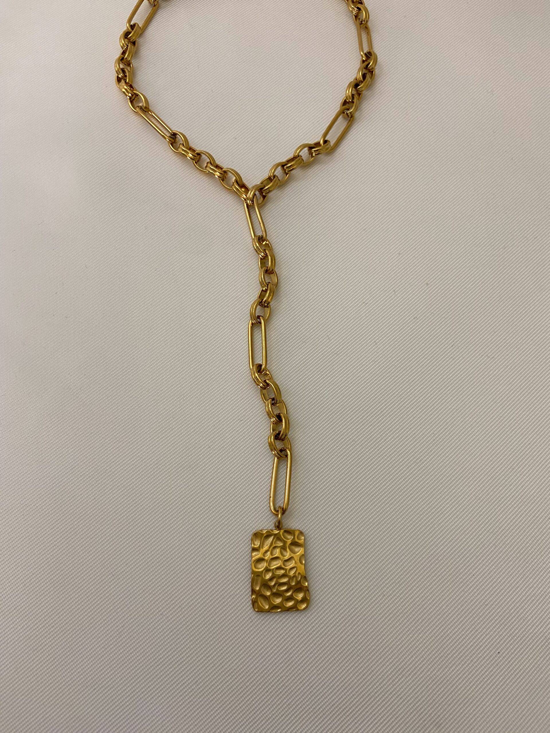 Ατσάλινο Κολιέ Linea