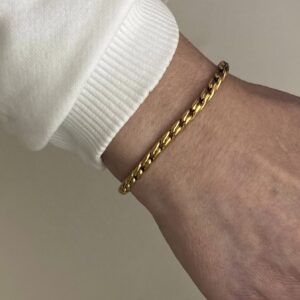 Ατσάλινο Βραχιόλι Luna