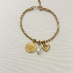 Ατσάλινο Βραχιόλι Scarlett