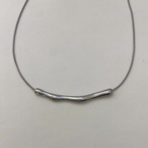 Ατσάλινο Κολιέ Kensinoi Chain Silver