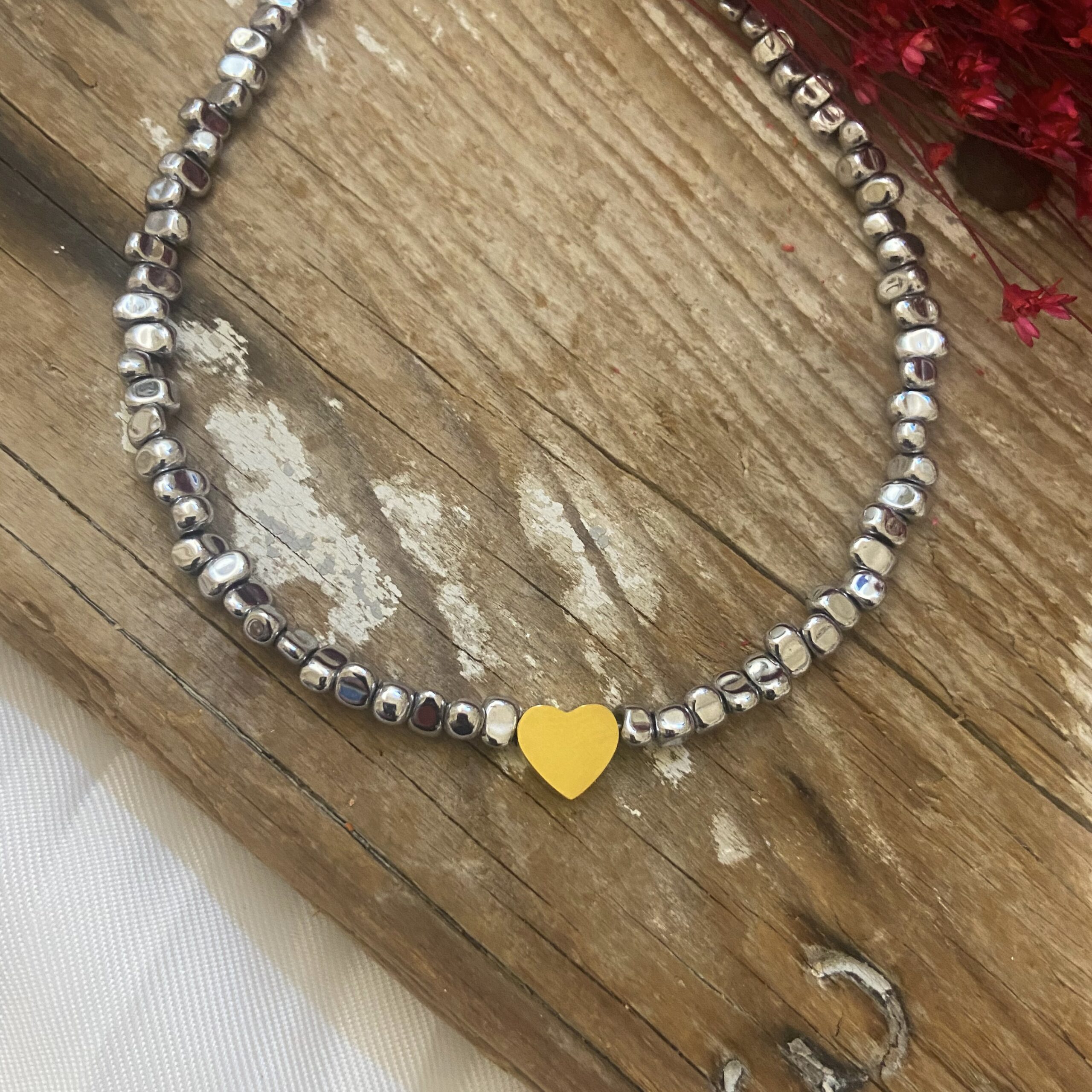 Ατσάλινο Κολιέ Tiny Heart