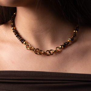 Ατσάλινο Κολιέ Sienna