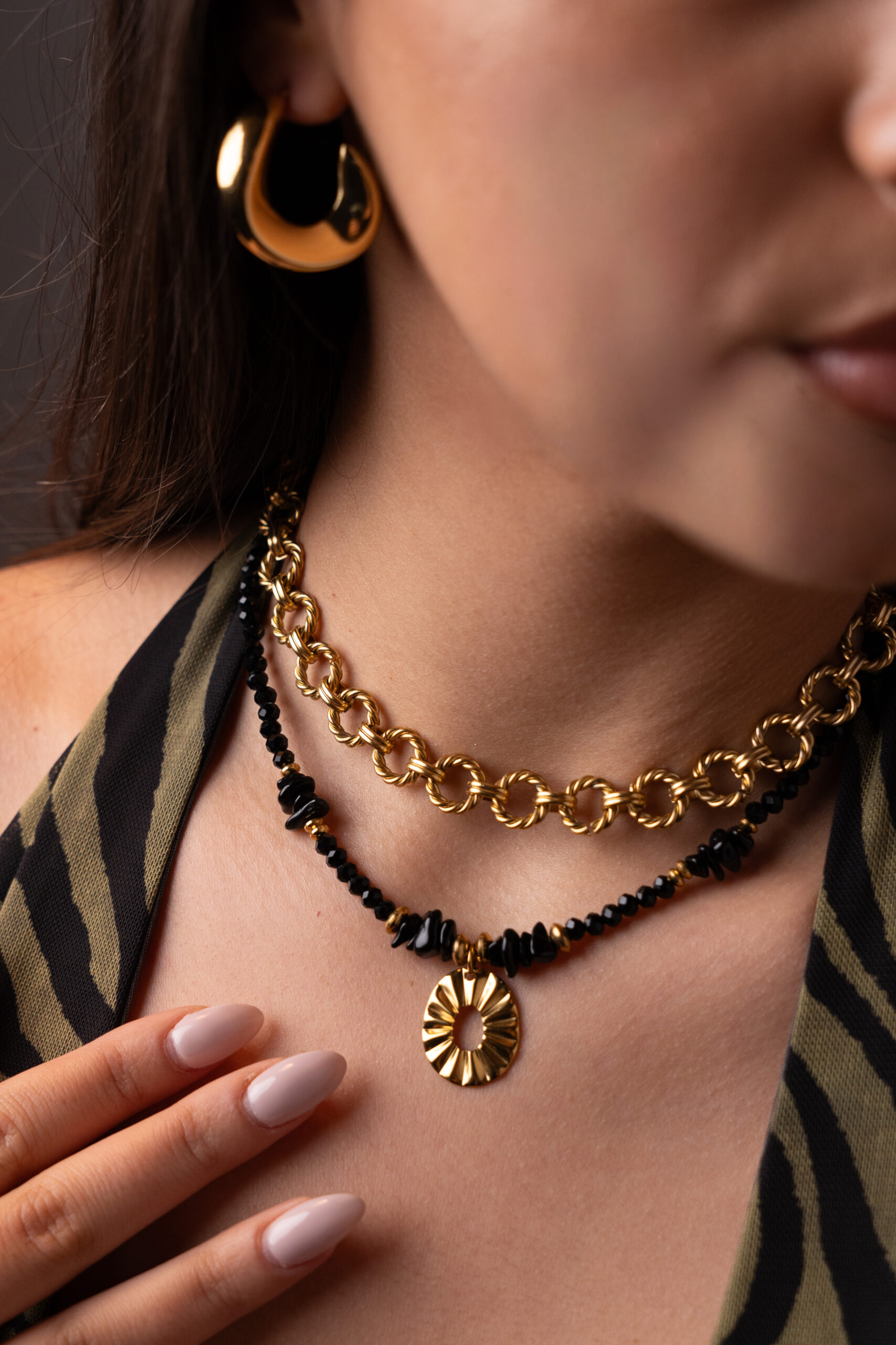 Ατσάλινο Κολιέ Elektra - Image 2