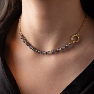 Ατσάλινο Κολιέ Danae