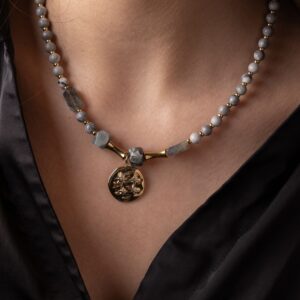 Ατσάλινο Κολιέ Iris