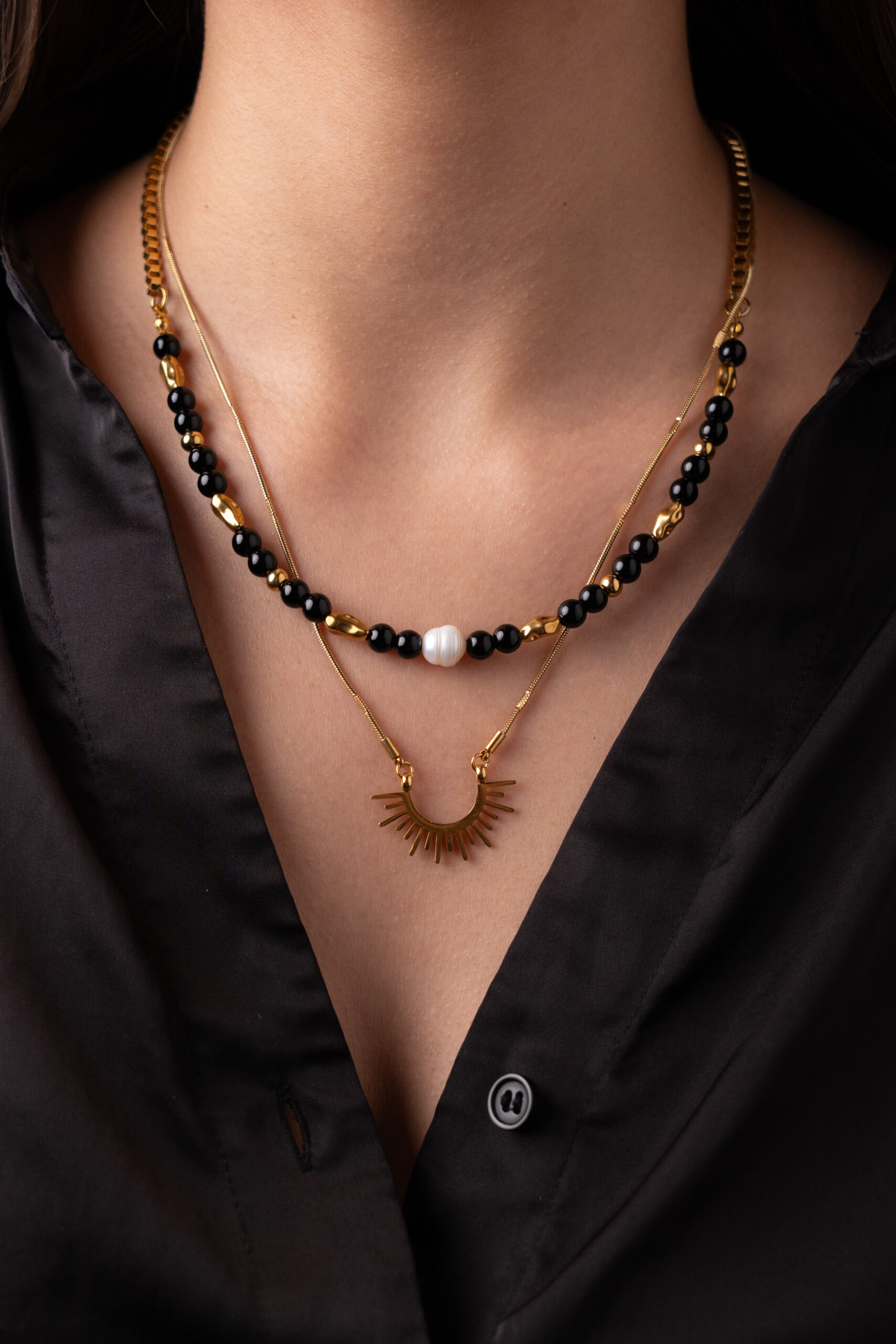 Ατσάλινο Κολιέ Pelia - Image 2