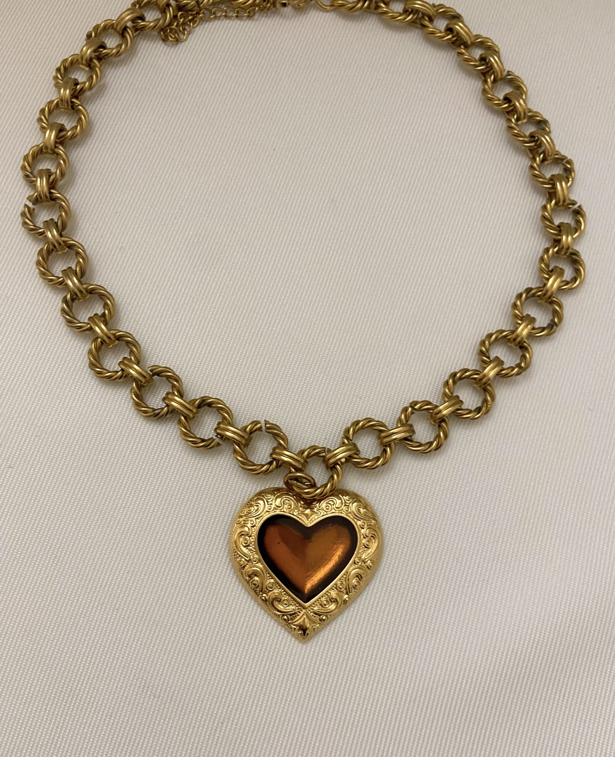 Κολιέ Caramel Heart