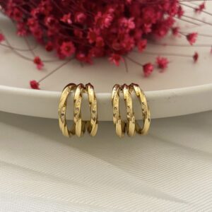 Ατσάλινα Σκουλαρίκια Penelope