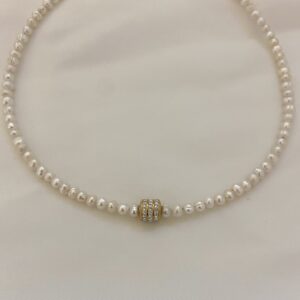 Ατσάλινο Κολιέ Aria Gold