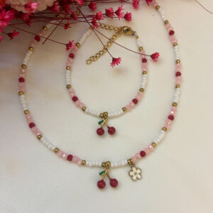 Ατσάλινο Girly Cherry Set